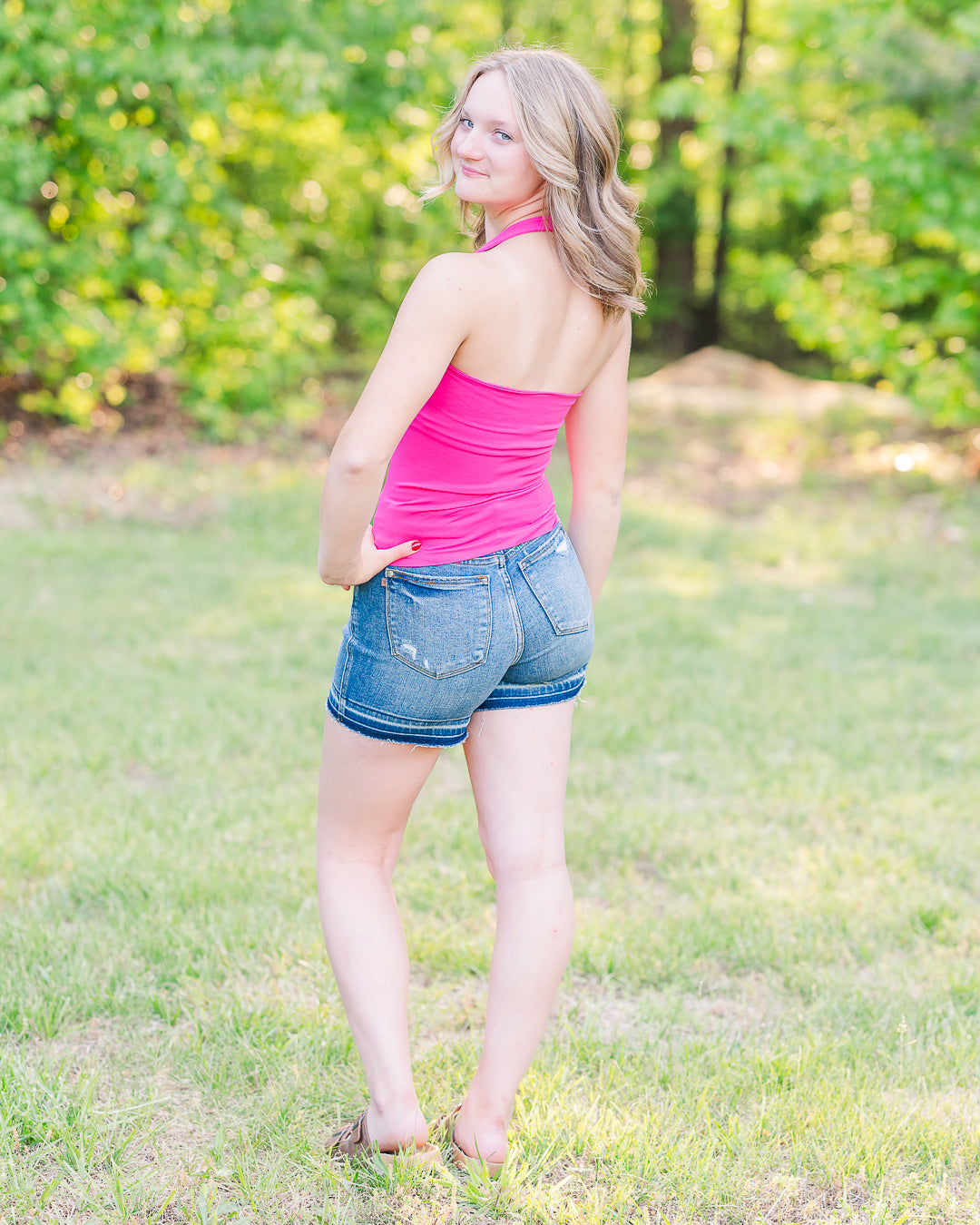 Pink Heat Halter