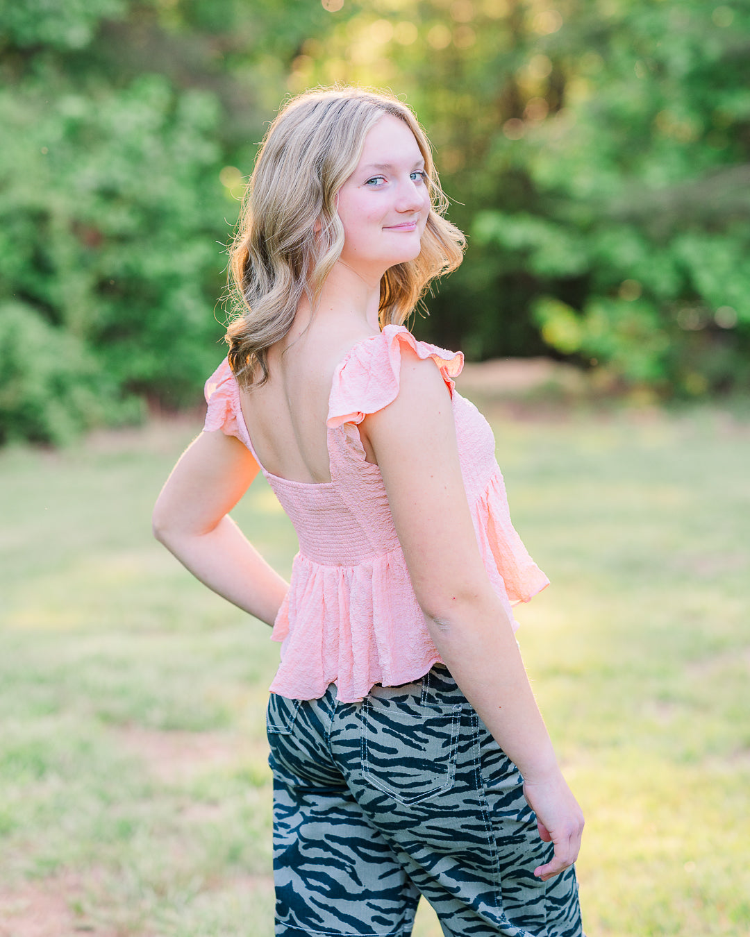 Peach Bellini Top